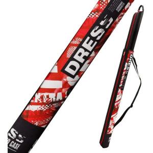 DRESS アジャスタブル ロッドケース 110cm〜180cm(レッド)