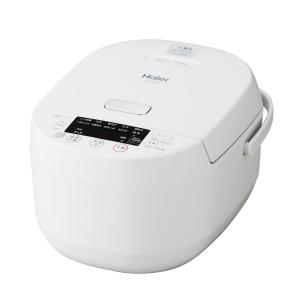 ハイアール マイコン炊飯ジャー(5.5合炊き) ホワイト Haier マイコンジャー炊飯器 JJ-M56B-W 返品種別A｜joshin