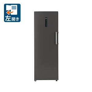 (標準設置料込) ハイアール 280L 冷凍庫(左開き)ブラック (フリーザー)haier JF-NUF280CL-K 返品種別A｜joshin