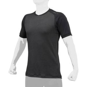 ミズノ 野球用アンダーシャツ V-Coolネック/ 半袖(ブラック・サイズ：L) 返品種別A｜joshin