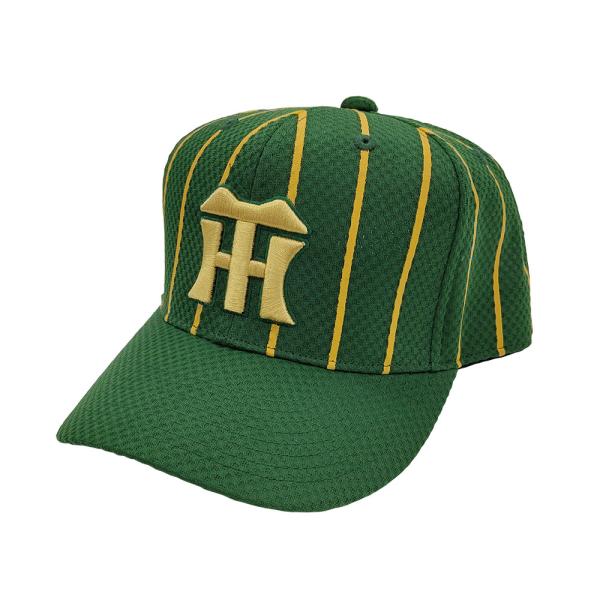 ミズノ (阪神タイガース公認)応援 カラーキャップ(グリーン×ゴールド)  返品種別A