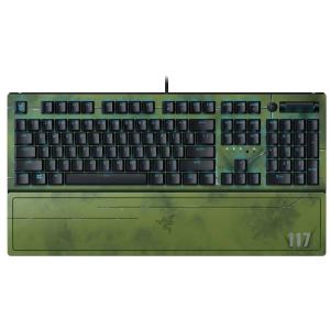 Razer メカニカルゲーミングキーボード BlackWidow V3 GreenSwitch HALO Infinite Edition 英語配列 RZ03-03542600-R3M1