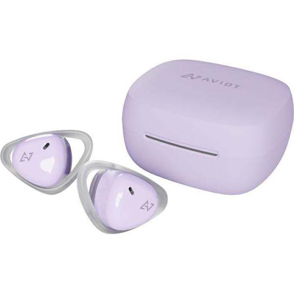 AVIOT 完全ワイヤレスBluetoothイヤホン(ラベンダー) AVIOT TE-S1-LV 返...