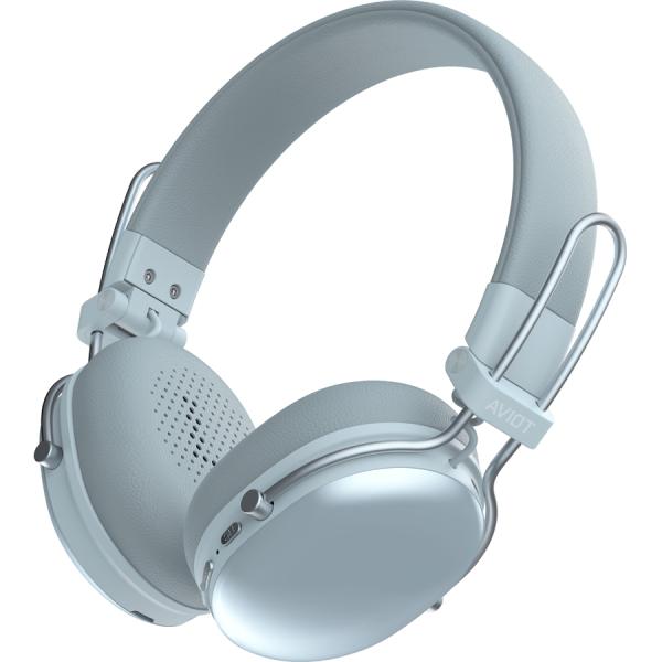 AVIOT ノイズキャンセリング機能搭載Bluetooth対応オンイヤー型ワイヤレスヘッドホン(ブル...