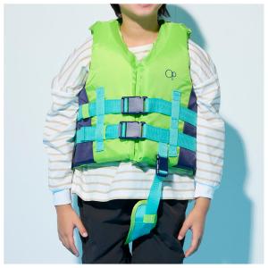 Ocean Pacific キッズ ライフジャケット レジャー用(LIM・サイズ：M) 返品種別A