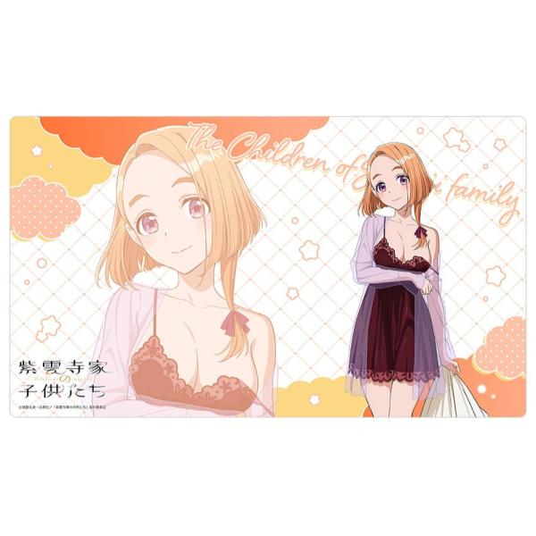 Key-th 「紫雲寺家の子供たち」描き下ろしラバーマット(紫雲寺万里/ ルームウェア) 返品種別B