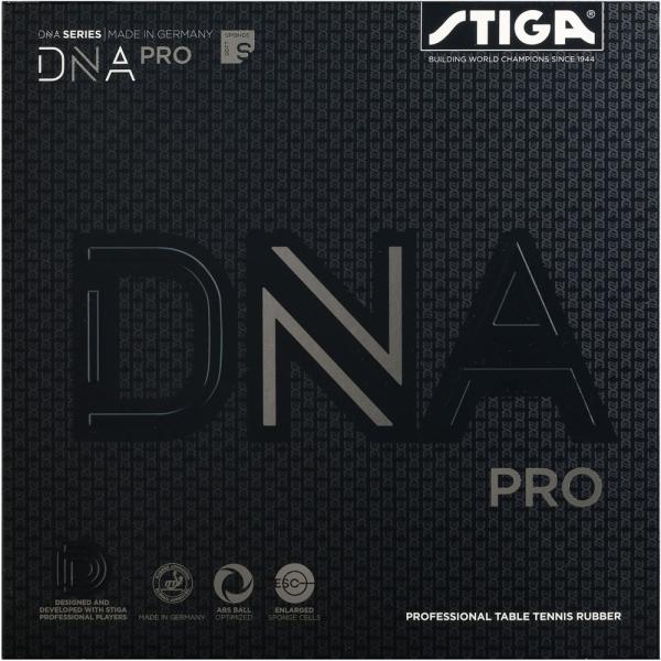 STIGA(スティガ) 卓球ラバー DNA PRO S(DNA プロ S)テンション系裏ソフト(ブラ...