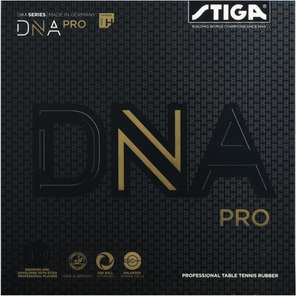 STIGA(スティガ) 卓球ラバー DNA PRO H(DNA プロ H)テンション系裏ソフト(ブラ...
