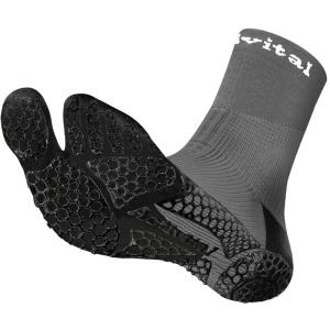 アクティバイタル スポーツ用 ソックス ACTIVITAL PRO グッズマン GZM-HRD1056-GY-L-LL