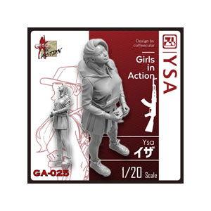 トリファクトリー 1/ 20 ガールズインアクションシリーズ イザ(GA-025)プラモデル 返品種...