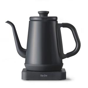 A-Stage 温度調節電気ケトル 1.0L ブラック Re・De Kettle RD-K002BK 返品種別A