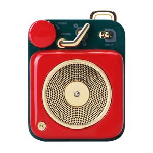 MUZEN Bluetooth対応スピーカー MUZEN BUTTON Button Cherry red