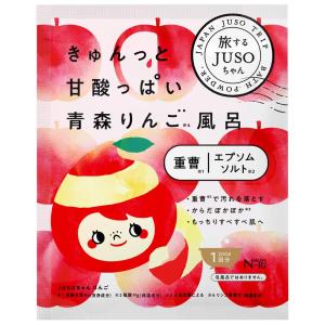 JUSO BATH POWDER(重曹バスパウダー) りんご 30g GR ナクナーレ 旅するJUSOちゃんシリーズ 返品種別A｜joshin