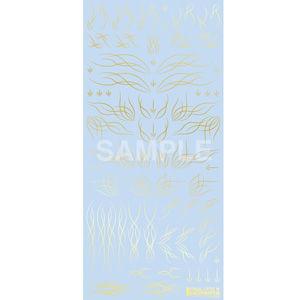 ハイキューパーツ ゴールド トライバルロータス Mデカール 返品種別B