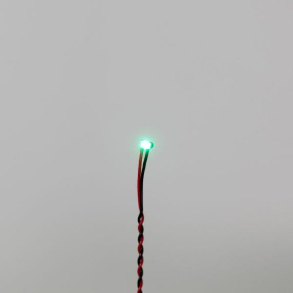 ハイキューパーツ ワンタッチLEDシリーズ2 配線済超小型LEDランプ グリーン(2個入)(LEDS...