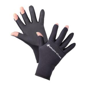 メジャークラフト チタンコートグローブ XLサイズ 3カット (ブラック)  返品種別A