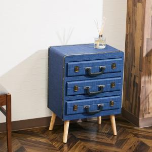 アンファンス トランク型3段チェスト EN FANCE EF-SR21BL