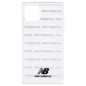 MDC iPhone 11用 New Balance TPUスクエアクリアケース(ブラック) MD-74334-1 返品種別A｜joshin