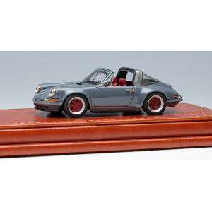 メイクアップ 1/ 64 Singer 911  Targa スレートグレーミニカー