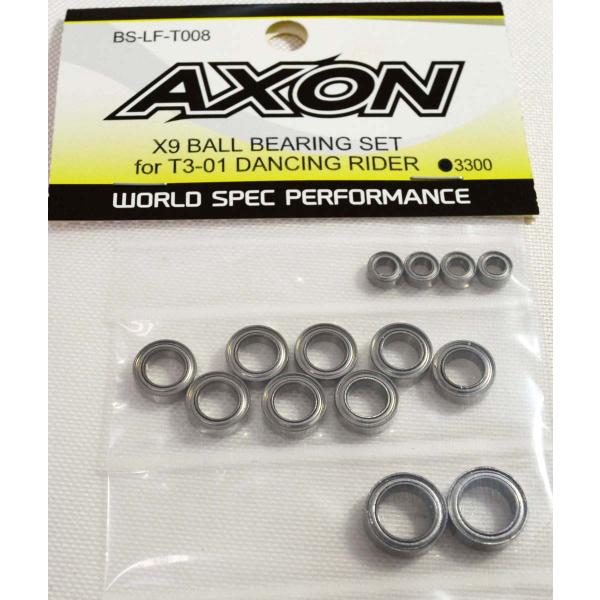 AXON X9 BALL BEARING SET for T3-01 DANCING RIDER(B...