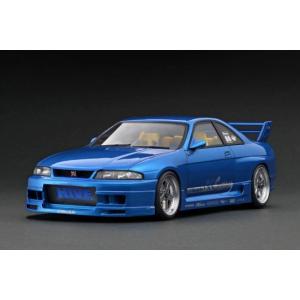 ignitionモデル 1/ 18 GReddy GT-R (BCNR33) Blue Metallic(IG3128)ミニカー 返品種別B｜joshin