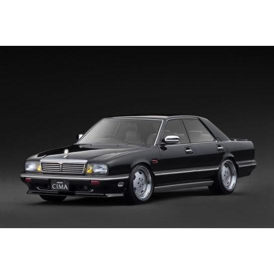 ignitionモデル 1/ 18 NISSAN CEDRIC CIMA (Y31) Black(I...