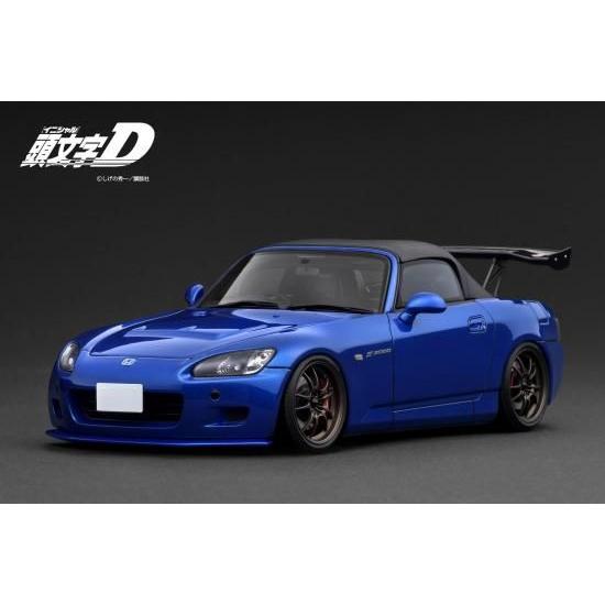 ignitionモデル 1/ 18 INITIAL D Honda S2000 (AP1) Blue...