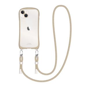 NATURALdesign 2022 iPhone 14/ 13 背面型ケース ショルダーストラップ付 I.COLOR  IP22-61-ICSH04