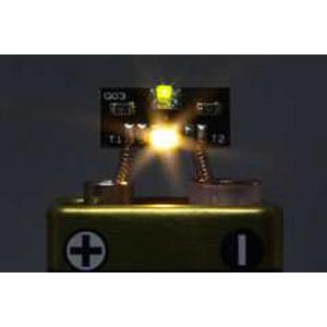 みやこ模型 (再生産)(N) G-03 光り分けライト基板(緑色標識灯/ 電球色+緑色) 返品種別B