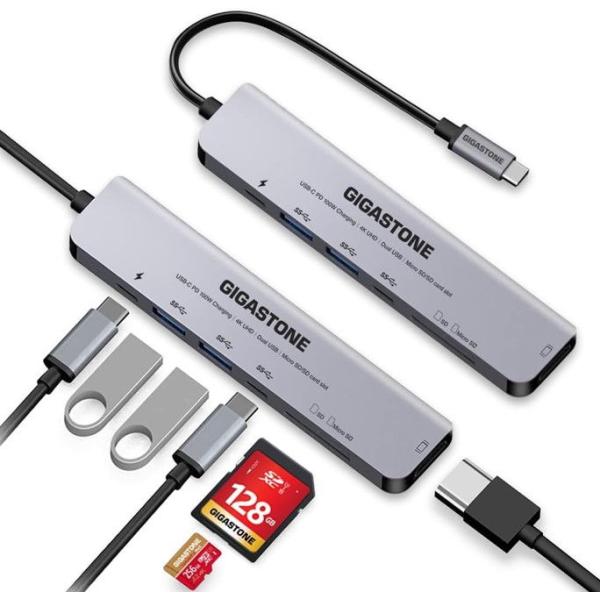 Gigastone(ギガストーン) Type-C 7in1 ハブ GJ-HUB-P7 返品種別A
