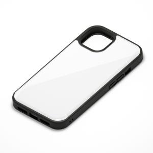 PGA iPhone 13 mini用 ハイブリッドタフケース PG-21JPT02WH