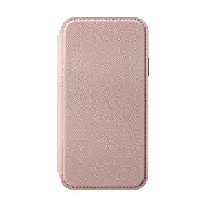 PGA iPhone 13 Pro用 ガラスフリップケース(ピンク) PG-21NGF06PK 返品種別A｜joshin