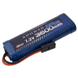 ハイテックマルチプレックスジャパン XPOWER Ni-MH 7.2V 3600mAhラジコン用 