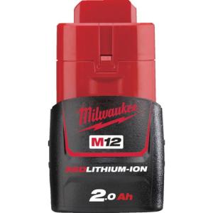 ミルウォーキー M12 2.0Ah バッテリー Milwaukee REDLITHIUM-ION 12V 2Ah M12 B2 JP 返品種別B｜joshin