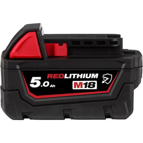 ミルウォーキー M18 5.0Ah 耐環境バッテリー Milwaukee M18 B5-CR JP ...