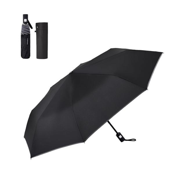 KONCIWA 自動開閉折りたたみ日傘(ブラック) M558KBK 返品種別A
