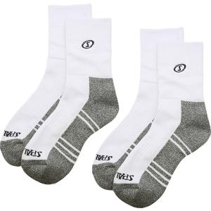 スポルディング ショートソックス Sマーク 2足セット SPALDING SAS180040-202-2527