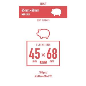 Engames Engamesスリーブ ミニユーロ-ジャストサイズ ソフト 45×68mmスリーブ 返品種別B