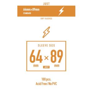 Engames Engamesスリーブ スタンダード-ジャストサイズ ソフト 64×89mmスリーブ 返品種別B