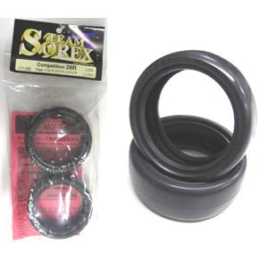 ソレックス 24mm ベルテッド スリックタイヤ Competition 28R(CO-28R)ラジ...