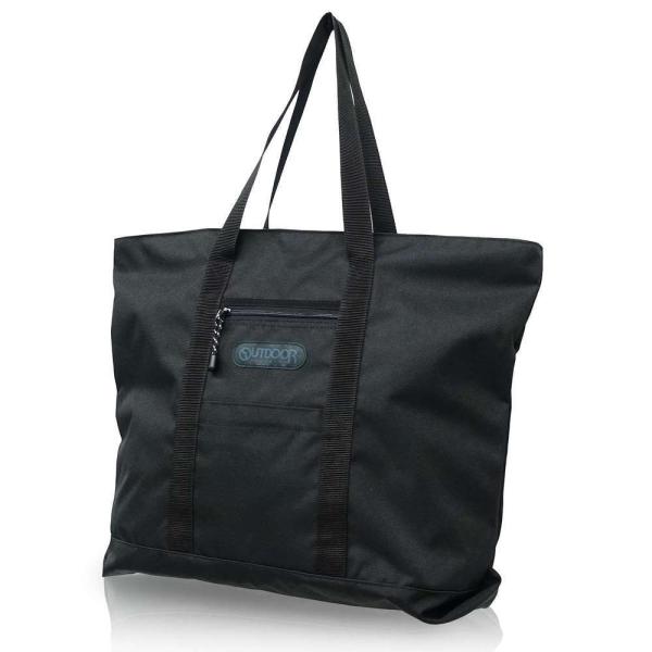 OUTDOOR PRODUCTS ラフ トートバッグ(ブラック3(ラベル黒)) 返品種別A