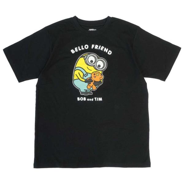 ファインプラス ミニオンズ BELLOFRIEND Tシャツ(ブラック・サイズ：M)  返品種別A