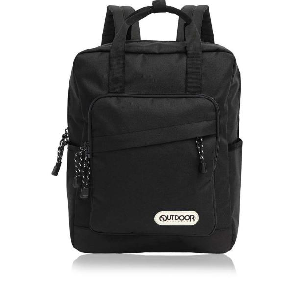 OUTDOOR PRODUCTS ラフ コンパクトリュック(ブラック1)  返品種別A