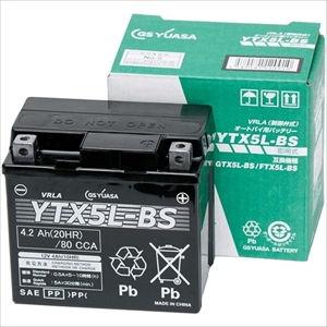 GSユアサ バイク用バッテリー(電解液注入・充電済)(他商品との同時購入不可) YTX5L-BS 返...