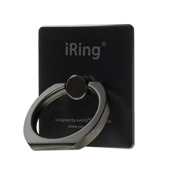 AAUXX スマホリング『iRing Limited Edition』(ブラックシャフト/ ブラック...