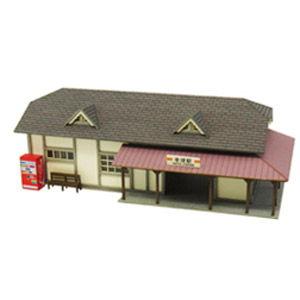 さんけい 1/ 150 なつかしのジオラマシリーズ 駅舎H(MP03-65)組立キット 返品種別B