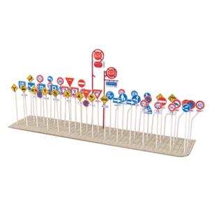 さんけい 1/ 150 ジオラマオプションキット 道路標識A(MP04-68)組立