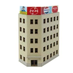 さんけい 1/ 220 みにちゅあーとプチ ビル-2(MP01-96)組立キット 返品種別B