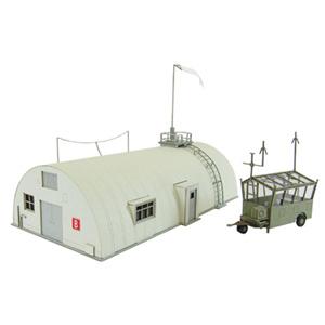さんけい 1/ 144 航空情景シリーズ 汎用雑務棟(MK08-03)組立キット 返品種別B