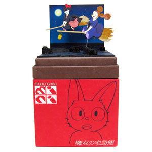 さんけい NONスケール みにちゅあーとキット スタジオジブリminiシリーズ 先輩魔女さん組立キット 